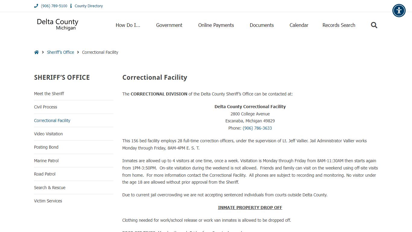 Correctional Facility – Delta County